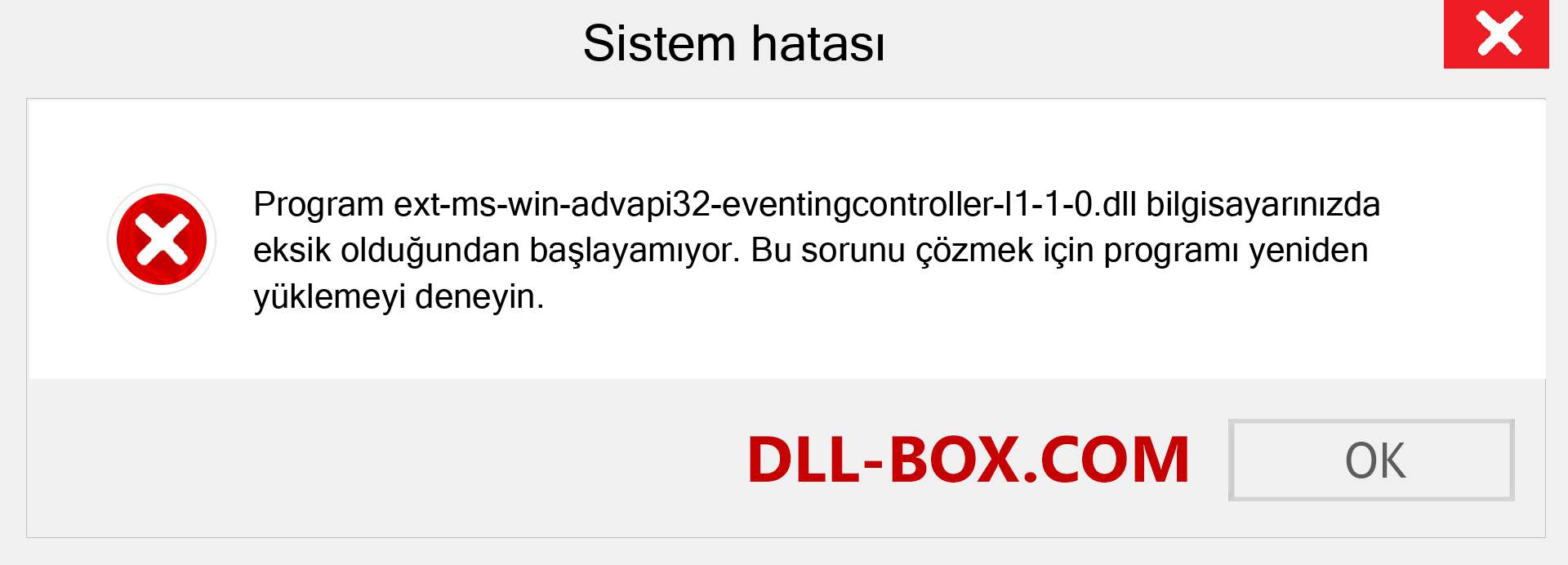 ext-ms-win-advapi32-eventingcontroller-l1-1-0.dll dosyası eksik mi? Windows 7, 8, 10 için İndirin - Windows'ta ext-ms-win-advapi32-eventingcontroller-l1-1-0 dll Eksik Hatasını Düzeltin, fotoğraflar, resimler